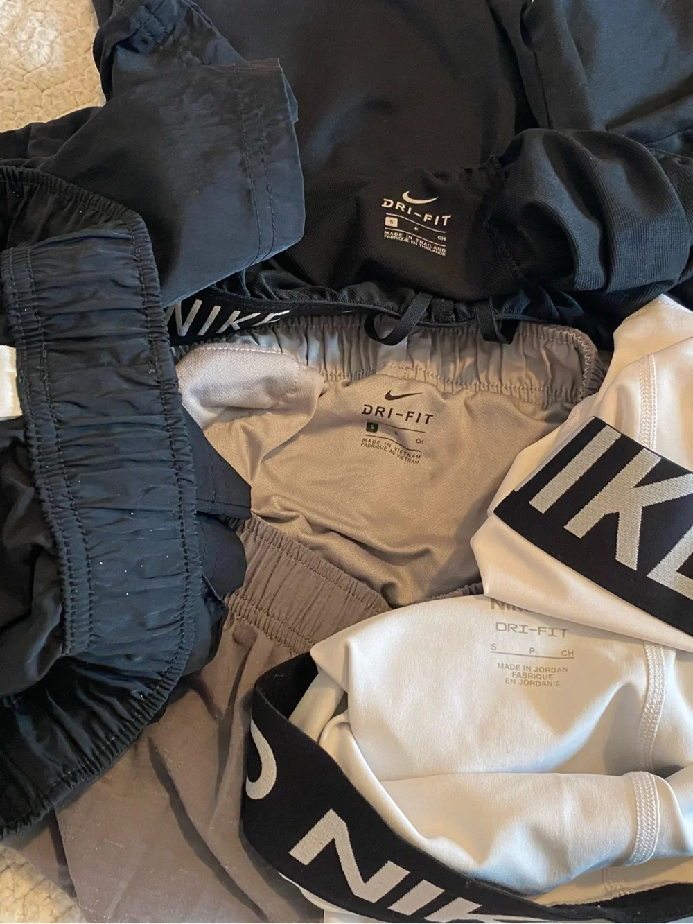 Womens Nike spandex and shorts